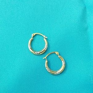 10kt gold earrings